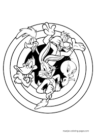 Take a deep breath and relax with these free mandala coloring pages just for the adults. 8 Pics Of Looney Tunes Halloween Coloring Pages Looney Tunes Coloring Home