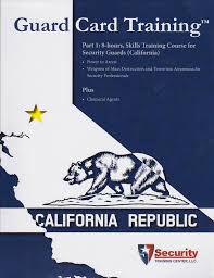 We did not find results for: Guard Card Training Part 1 8 Hours Skills Training Course For Security Guards California Plus Chemical Agents Alex Haddox M Ed 9781939408051 Amazon Com Books