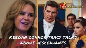 Keegan Connor Tracy talks about Descendants and Once Upon A Time
