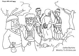 You are reading luxury picture of jesus coloring page url address: Judas Betrays Jesus Coloring Page Ministry To Children