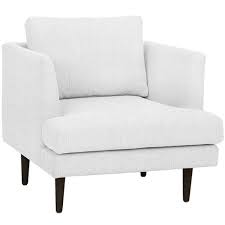 A traditional design gets a contemporary update in this streamlined armchair. Harper Hindley Light Grey Bodo Fabric Armchair With Black Legs Reviews Temple Webster