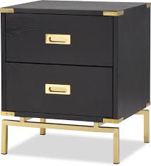 With an amazing selection of luxury nightstands in both contemporary and modern styles, bloomingdales would like to share with you our fantastic selection of modern bedside tables and designer nightstands. Genoa Contemporary Bedside Table 2 Drawers White Or Black Bedside Tables