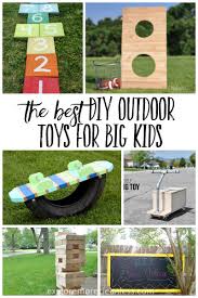 There are 337612 kids toys for sale on etsy, and they cost $27.74 on average. 25 Outdoor Toys For Big Kids Explore More Clean Less