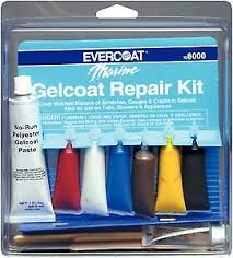 Details About Evercoat Marine Gelcoat Repair Kit Repair Scratches Gouges Cracks In Gelcoat
