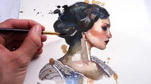 With just a few simple art supplies and techniques, you'll be on your way to creating stunning. Beginner Watercolor Tutorial How To Paint A Portrait With Watercolors And Color Pencils Youtube