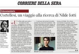 Peter marcias presenta il suo film nilde iotti, il tempo delle donne come evento speciale alla 17ª edizione delle giornate degli autori, all'interno della 77ª mostra internazionale d'arte cinematografica di venezia, ritornando alla biografia femminile, che aveva già affrontato con liliana cavani. Nilde Iotti Il Tempo Delle Donne