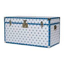 The coffee table will add a contemporary touch to any room in your home. Buy Casacarta Studded Storage Trunk Coffee Table Evil Eye Amara