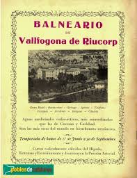 Hotel balneari vallfogona de riucorb. Hotel Balneari Vallfogona De Riucorb Pobles De Catalunya