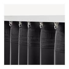Annakajsa Room Darkening Curtains 1 Pair Gray 57x98 Ikea Room Darkening Curtains Room Darkening Curtains