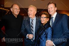 Het onafscheidelijke slapstick duo uit de 70ties en 80ties. Joop En Janine Van Den Ende Met Andre Van Duin Met Zijn Partner Martin Elferink Dsc5607 Jpg Dutch Press Photo Agency