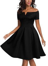 New Miusol Women S Off Shoulder Short Sleeve Vintage Cocktail Party Swing Dress Online Find The Great Womens Cocktail Dresses Prom Dress Inspiration Dresses