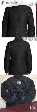Eddie Bauer Mod Quilt Jacket Black Size S In 2020 Quilted Jacket Eddie Bauer Eddie Bauer Jacket