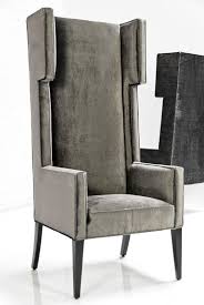 Tangier Wing Dining Chair In Brussels Sky Grey Gray Dining Chairs Luxury Dining Room Dining Chairs