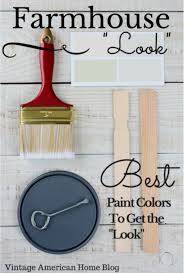 Farmhouse paint colors interior 2019 toyota. Fixer Upper Farmhouse Look Paint Colors Decorate Like The Pros Vintage American Home