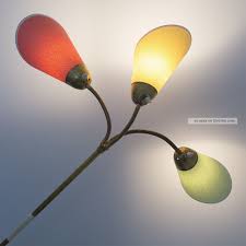 Tutenlampe Bunt Stehlampe 50er 60er Pastell Rockabilly Lampe