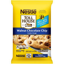 Toll House Walnut Chocolate Chip Nestle Toll House Walnut Chocolate Chip Cookie Dough 16 5 Oz Instacart