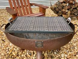 This is an upgraded version of the stone fire pit. 36 Heavy Duty Handcrafted Fire Pit Cooking Grate Custom Fire Pits Custom Fire Pit For Sale Made To Last Forever