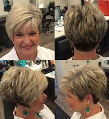 A new shade or several highlights here and there are always a good idea if you are over 50. 50 Greatest Short Hairstyles For Round Faces Over 50