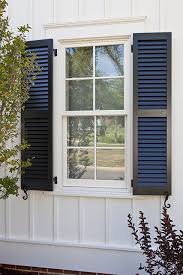 Farmhouse Revival Southern Living House Plans Window Trim Exterior Shutters Exterior Window Shutters Exterior