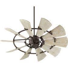 When you're shopping for an outdoor ceiling fan, you'll want to consider the size of your space and the type of control you want (i.e. 52 Outdoor Rustic Windmill Ceiling Fan Shades Of Light