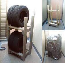diyで作る自作のタイヤ置き場 ラック まとめ キャスター 単管パイプ スタッドレス ツーバイフォー naver まとめ room garage storage diy