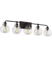 Lamps Com Feiss Vs24405orb Clara Oil Rubbed Bronze 5 Light Bath Vanity Light