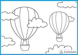 Berlatih Mewarnai Gambar Gambar Awan Untuk Mewarnai