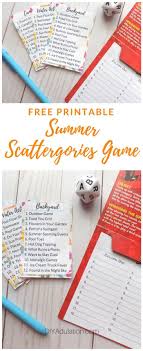 Don T Let Rainy Days Ruin Your Family S Summer Fun Cool Down Inside And Stretch Your Brains With This Fre Summer Family Fun Games For Teens Summer Party Games