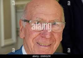 Manchester United footballer Robert Charlton, known as Bobby Charlton, with  his wife Norma Charlton, formally Norma Ball, and their two daughters  Suzanne Charlton and Andrea Charlton are seen