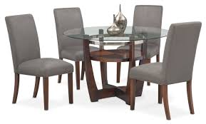 Tag #myvcf for a chance to be featured 📸 like2buy.curalate.com/valuecityfurniture. Dining Room Furniture Alcove Table And 4 Side Chairs Gray Dining Room Sets Dining Room Small Value City Furniture