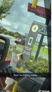 Maybe you would like to learn more about one of these? Moment Woman Confuses Cardboard Sign Of An Ipad For A Touch Screen At Mcdonald S Drive Thru Readsector