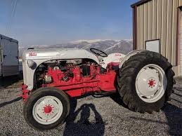 Image result for Ford Tractor Vermilion 1950 Tractor