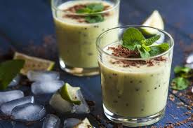 Frullato al kiwi e banana. Smoothie Di Kiwi E Cioccolato Unadonna