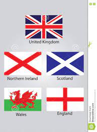 Inglaterra se enfrenta a escocia en wembley por 33ª vez, casi el doble que frente a cualquier otro rival en la historia (18 partidos contra irlanda del norte y gales). Las Banderas De Britanicos Irlanda Del Norte Escocia Pais De Gales Y De Inglaterra Ilustracion Del Vector Ilustracion De Brillante Edimburgo 77680683