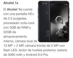 Smartphone alcatel 3 marktstart 2018, betriebssystem android, displaygröße 5.5 zoll, 13mp kamera. Celulares Celulares En Venta Alcatel 1s En La Habana Cuba Anuncios Clasificados De Compra Venta En Cuba Porlalivre