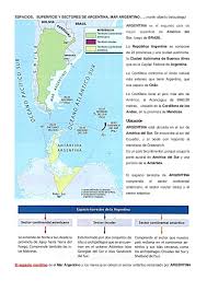 Aquí tienes la comparativa de Espacios Argentinos Superficie De Argentina Mar Argentino Ensenanza De La Geografia Actividades De Geografia Ciencias Sociales