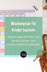 Wochenplan Fur Kinder Basteln Download Plus Tipps Zur Beschaftigung Wochen Planer Tagesplane Fur Kinder Planer