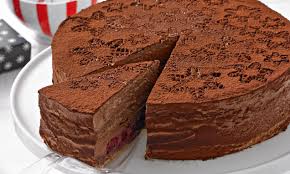 Weihnachtliche Schokoladenmousse Torte Rezept Schokoladenmousse Torte Schokoladenmousse Kuchen Und Torten