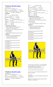 Watch our community members perform this song. Song Worksheet Titanium