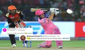 Liam livingstone cracked a century off just 42 deliveries on friday night credit: Ipl 2019 Liam Livingstone Is Like Infinity Stone Twitter Praises Englishman For Breathtaking Knock During Rajasthan Royals Vs Sunrisers Hyderabad See Posts India Com