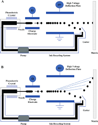 The two primary printer types to choose from for an office printer are laser and inkjet. Continuous Inkjet Printer Systems Ink Droplets Are Constantly Ejected Download Scientific Diagram