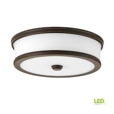 Progress Lighting Bezel Led Collection 25 Watt Antique Bronze Integrated Led Flushmount Progress Lighting Led Flush Mount Antique Bronze