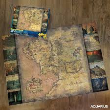 Sold and shipped by toynk. Lord Of The Rings Map 1000 Piece Jigsaw Puzzle Free Shipping Toynk Toys