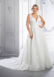 Fits nicely for plus sizes! Plus Size Wedding Dresses Julietta Collection Morilee