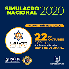 Simulacro de 'autoprotección' nacional será el 22 de la unidad nacional para la gestión del riesgo de desastres anunció que el simulacro nacional. Alcaldia De Manizales On Twitter Simulacronacional A Las 7 00 A M Manizales Comenzara Su Participacion En El Simulacro Nacional 2020 Hasta Las 9 00 A M Se Simulara Un Evento De Erupcion Volcanica Para Medir