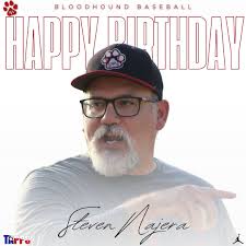 Happy Birthday to our head baseball coach Steven Najera. Thank you coach  for all of your support and dedication to our Bloodhounds. #SJABaseball