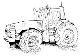 Workhorse tractor coloring page for kids. Malvorlage Traktor New Holland Coloring And Malvorlagan