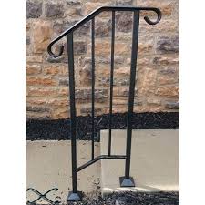 Diy Iron X Handrail Picket 1 Fits 1 Or 2 Steps Walmart Com In 2020 Handrail Brick Steps Iron Handrails
