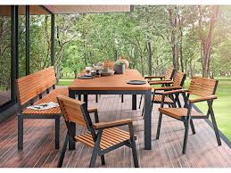 Gartenmöbel set mit bank gkurz. Gartenmobel Set Berrissimo 7 Teilig Mit 6 Oko Fair Einkaufen Memolife De