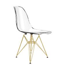 Eiffel Chair With Gold Legs Dining Chairs Eiffel Chair Solid Wood Dining Chairs